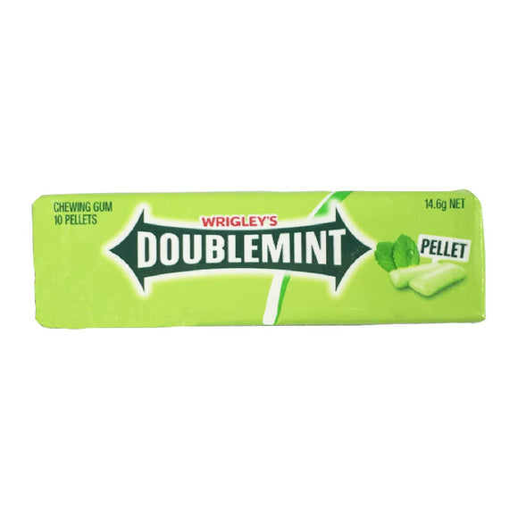 Wrigley's Doublemint Chewing Gum 10 Pellets 14.6g