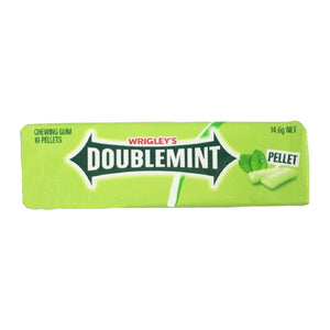 Wrigley's Doublemint Chewing Gum 10 Pellets 14.6g