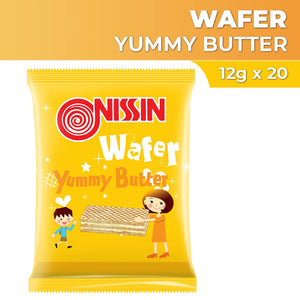 Nissin Wafer Yummy Butter 20x12g