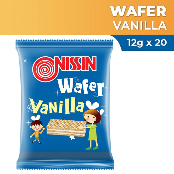 Nissin Wafer Vanilla 20x12g