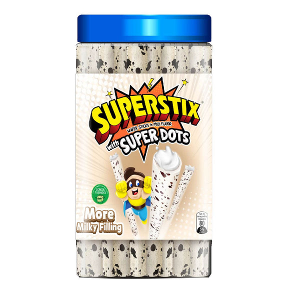 Super Stix Jr Wafer Sticks Milk 330g