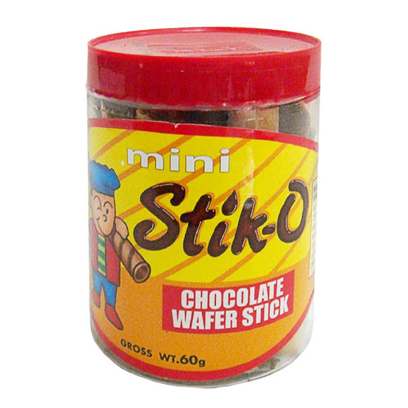 Stik-O Mini Chocolate Wafer Stick 60g