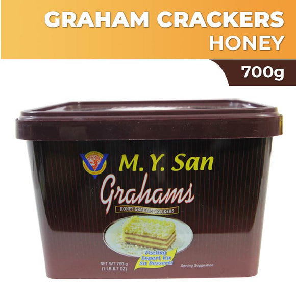 MY San Graham Crackers Honey 700g