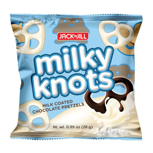 Jack n Jill Pretzels Milky Knots Biscuits 28g