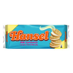 Rebisco Hansel Milk Sandwich Biscuits 10s