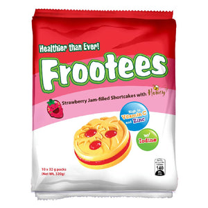 Rebisco Frootees Strawberry Shortcakes Sandwich 10s