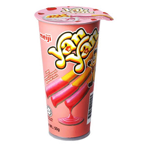 Meiji Yan Yan Strawberry Biscuits 50g
