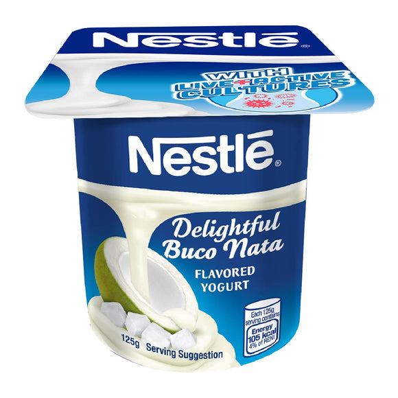 Nestle Yogurt Delightful Buco Nata 125g