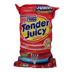 Purefoods Tender Juicy Hotdog Jumbo 4.5 1kg