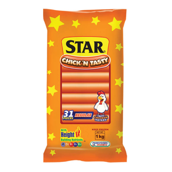 Purefoods Star Chick 'N Tasty Chicken Hotdog 1kg