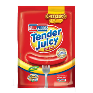 Purefoods Tender Juicy Hotdog Cheesedog 500g