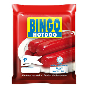 Holiday Bingo Hotdog Mini 250g