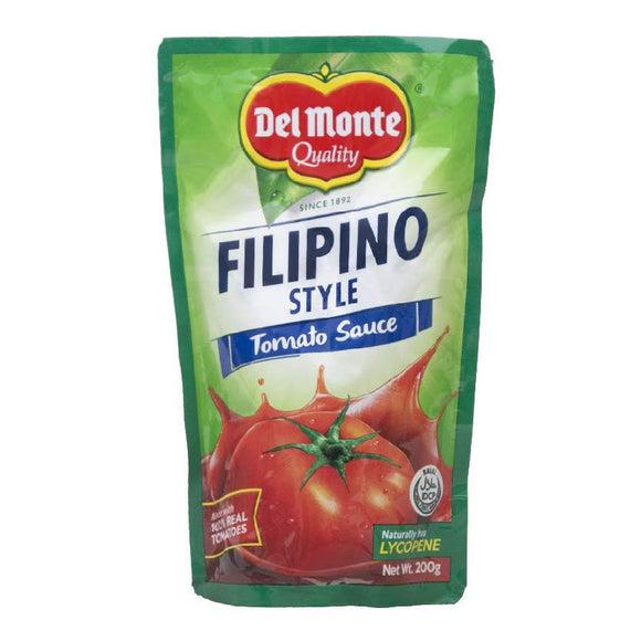 Del Monte Tomato Sauce Filipino Style Pouch 200g