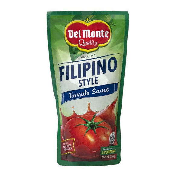 Del Monte Tomato Sauce Filipino Style Pouch 250g
