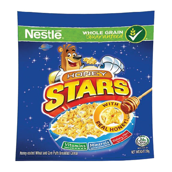 Nestle Honey Stars Cereal Flow Pack 20g