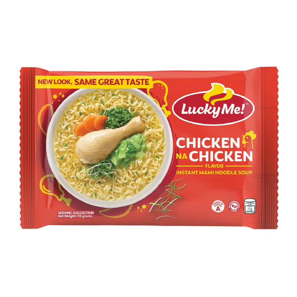 Lucky Me Instant Mami Noodle Soup Chicken na Chicken 55g