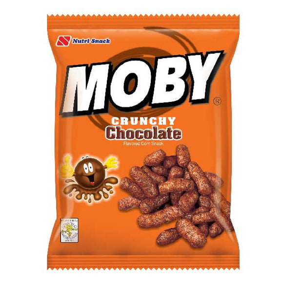 Moby Crunchy Corn Snacks Chocolate 25g