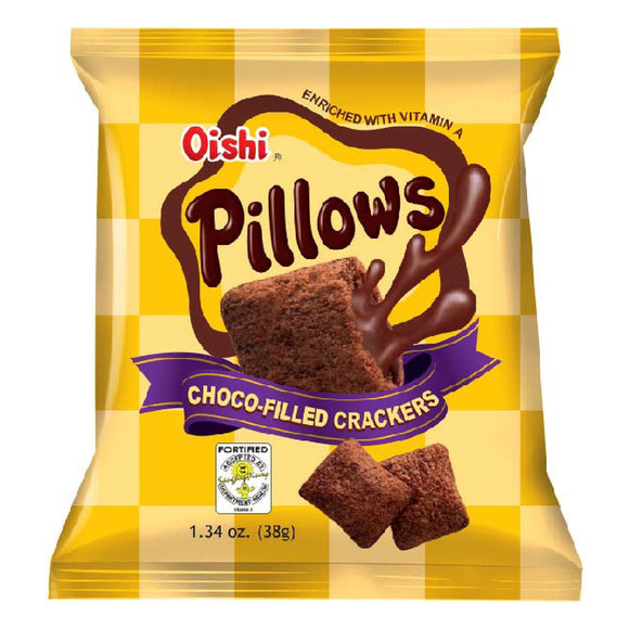 Oishi Pillows Choco Crackers 38g