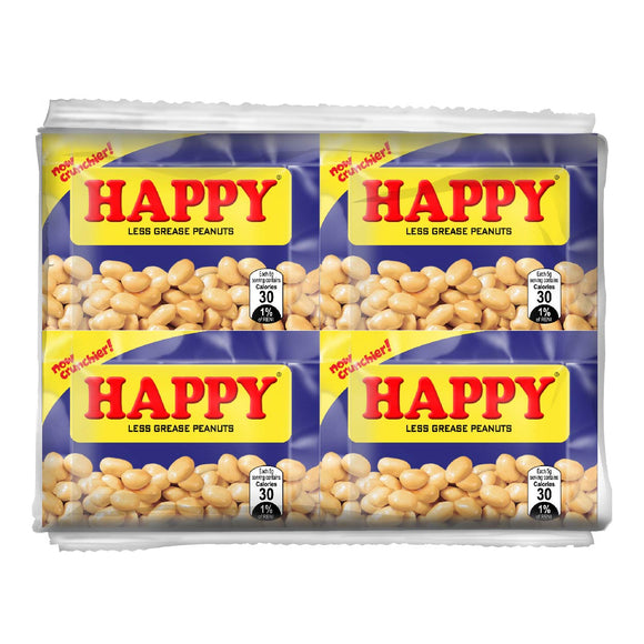 Happy Less Grease Peanuts 20x5g