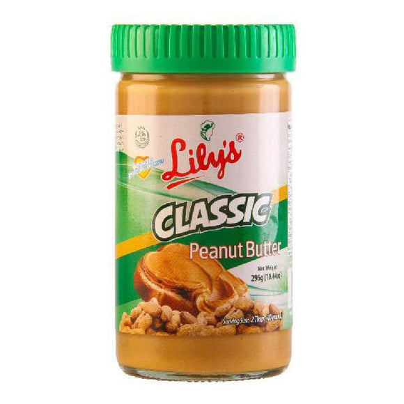 Lily's Classic Peanut Butter Spread Glass 296g