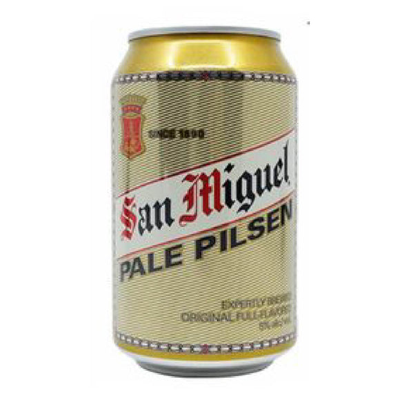 San Miguel Beer Pale Pilsen Can 330ml