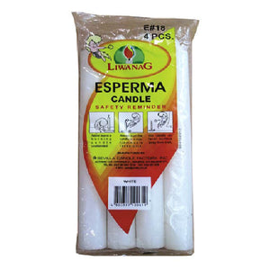 Liwanag Candle Esperma #18 White 4s