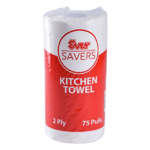 Ever Savers Kitchen Towel 75 Pulls 1 Roll