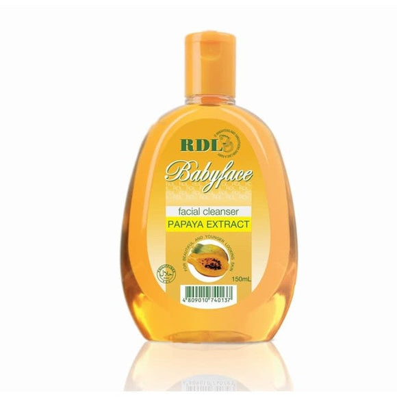 RDL Babyface Facial Cleanser Papaya Extract 150ml