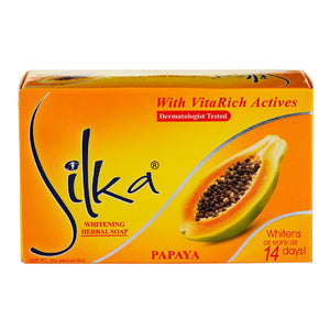 Silka Papaya Whitening Soap 90g