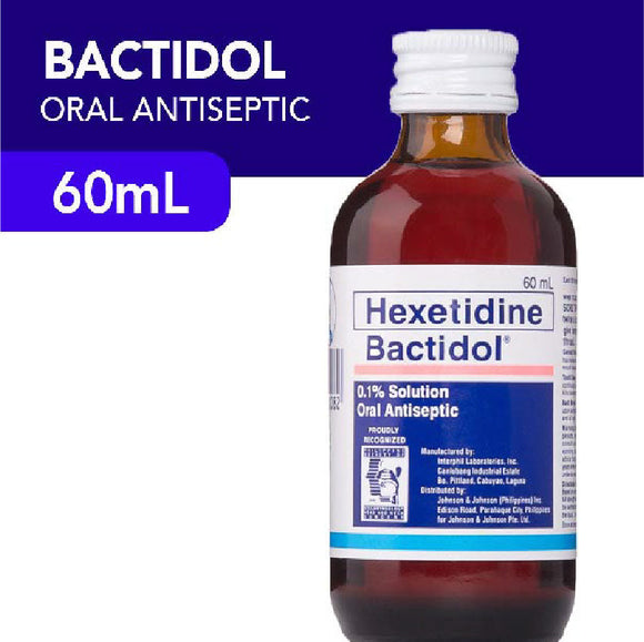 Bactidol Mouthwash with Hexetidine 60ml