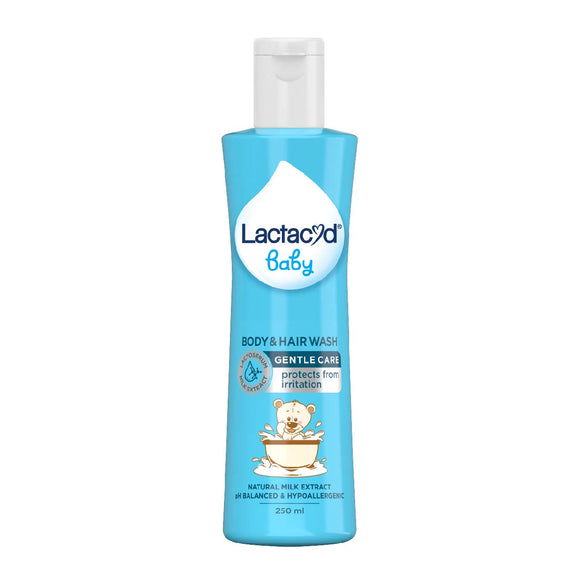 Lactacyd Baby Body & Hair Wash Gentle Care 250ml