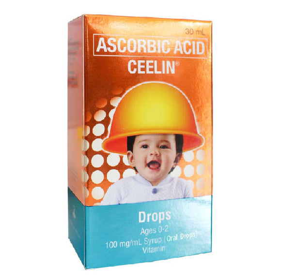 Ceelin Ascorbic Acid Drops 30ml