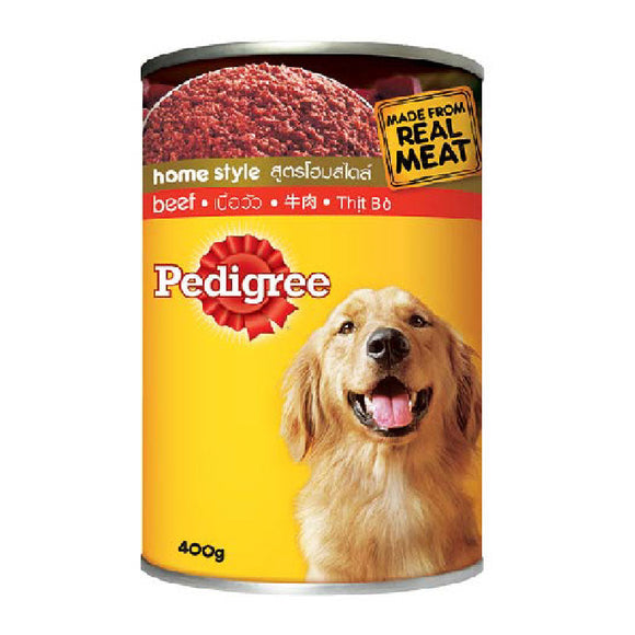 Pedigree Home Style Beef Dog Food 400g