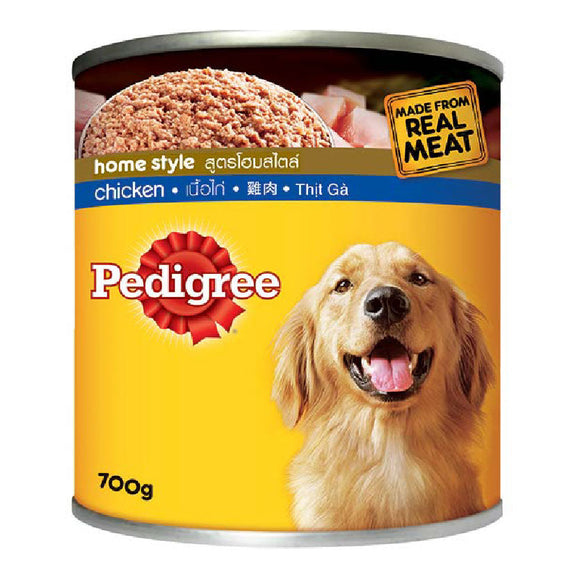 Pedigree Home Style Chicken Dog Food 700g