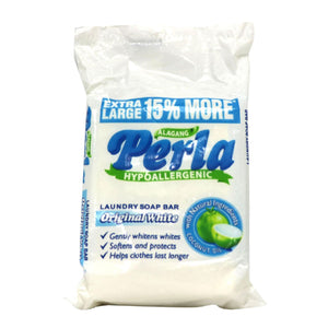 Perla Laundry Bar White Cut Up 110g