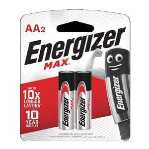 Energizer Battery Alkaline Max AA 2s